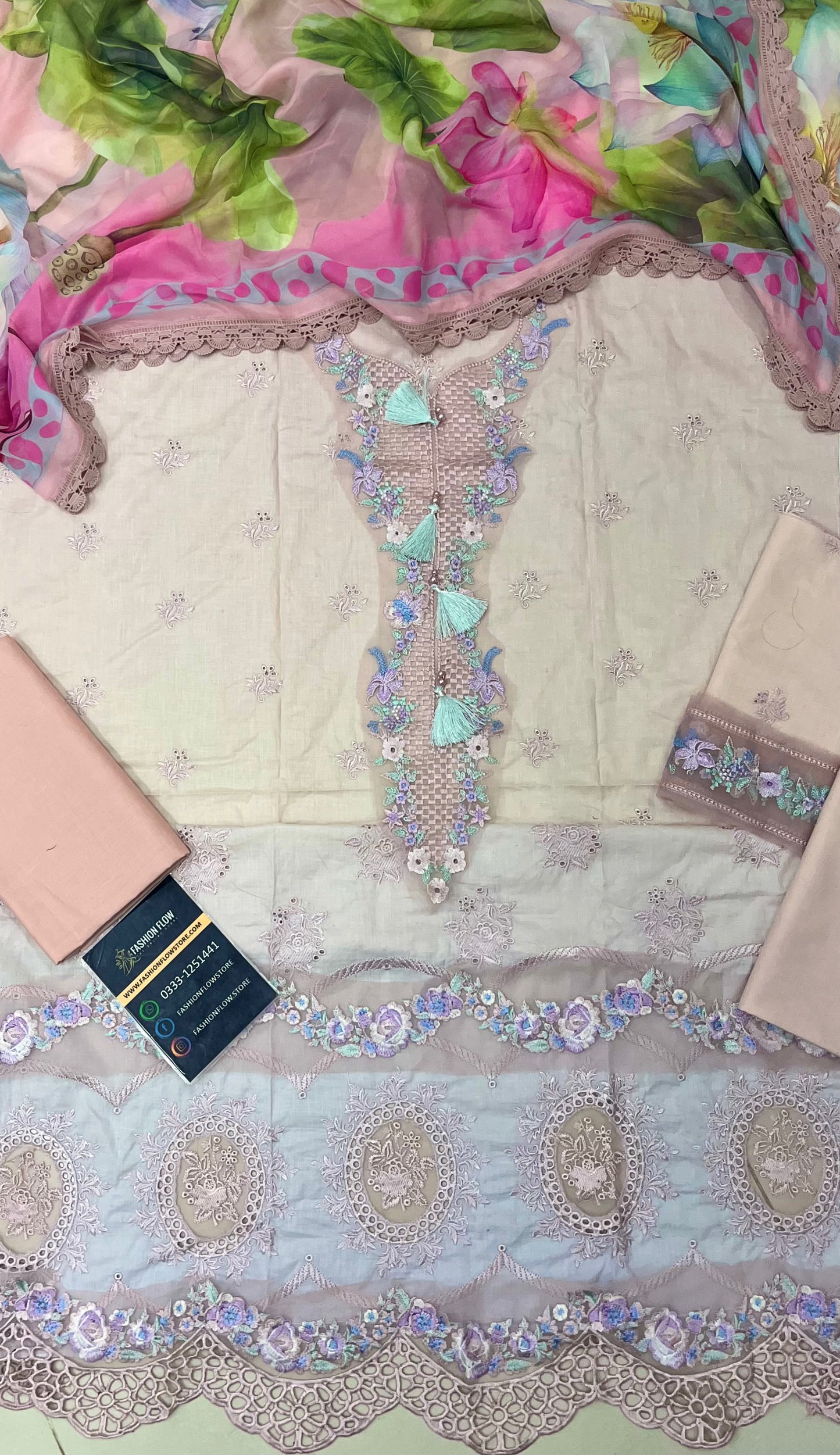 Mushq Chikankari Lawn Collection