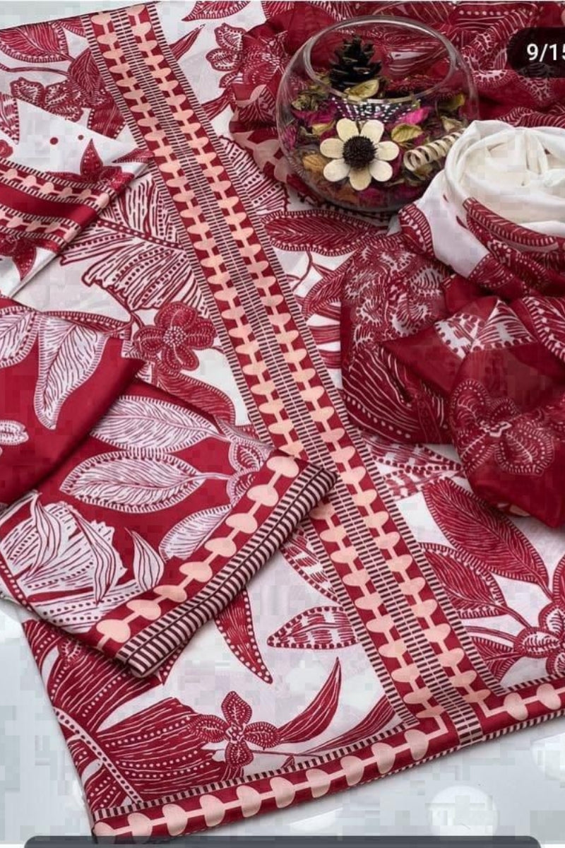 Floral Digitaal printed