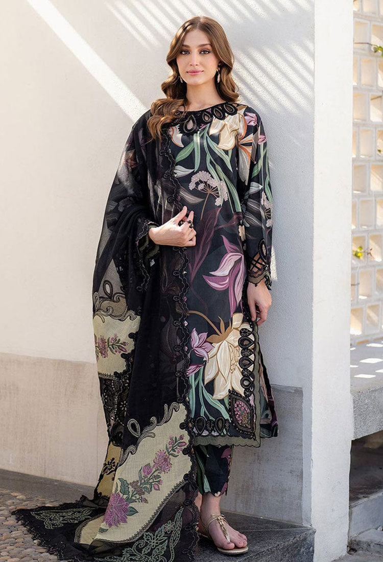Fashion Flow 3 Piece Stitched Lawn Outfit