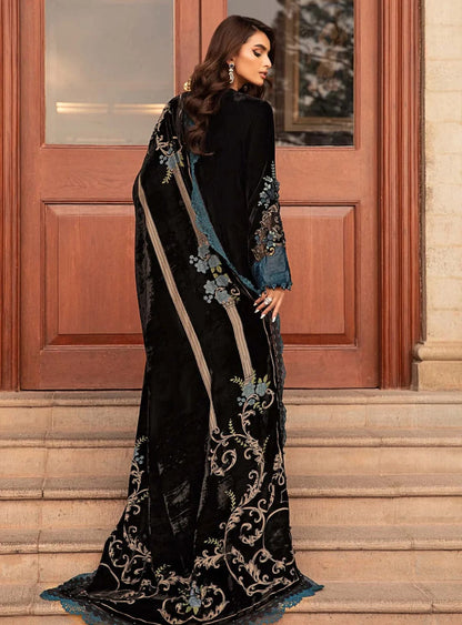 Maria B Velvet Dress
