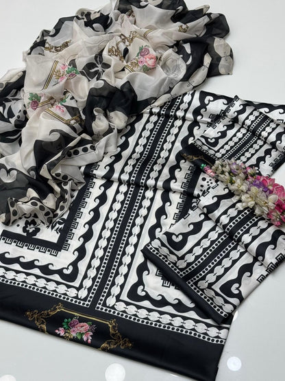 Floral Digitaal printed