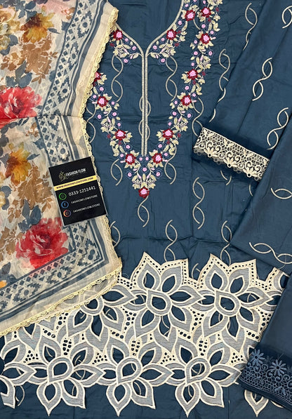 Mushq Chikankari Lawn Collection