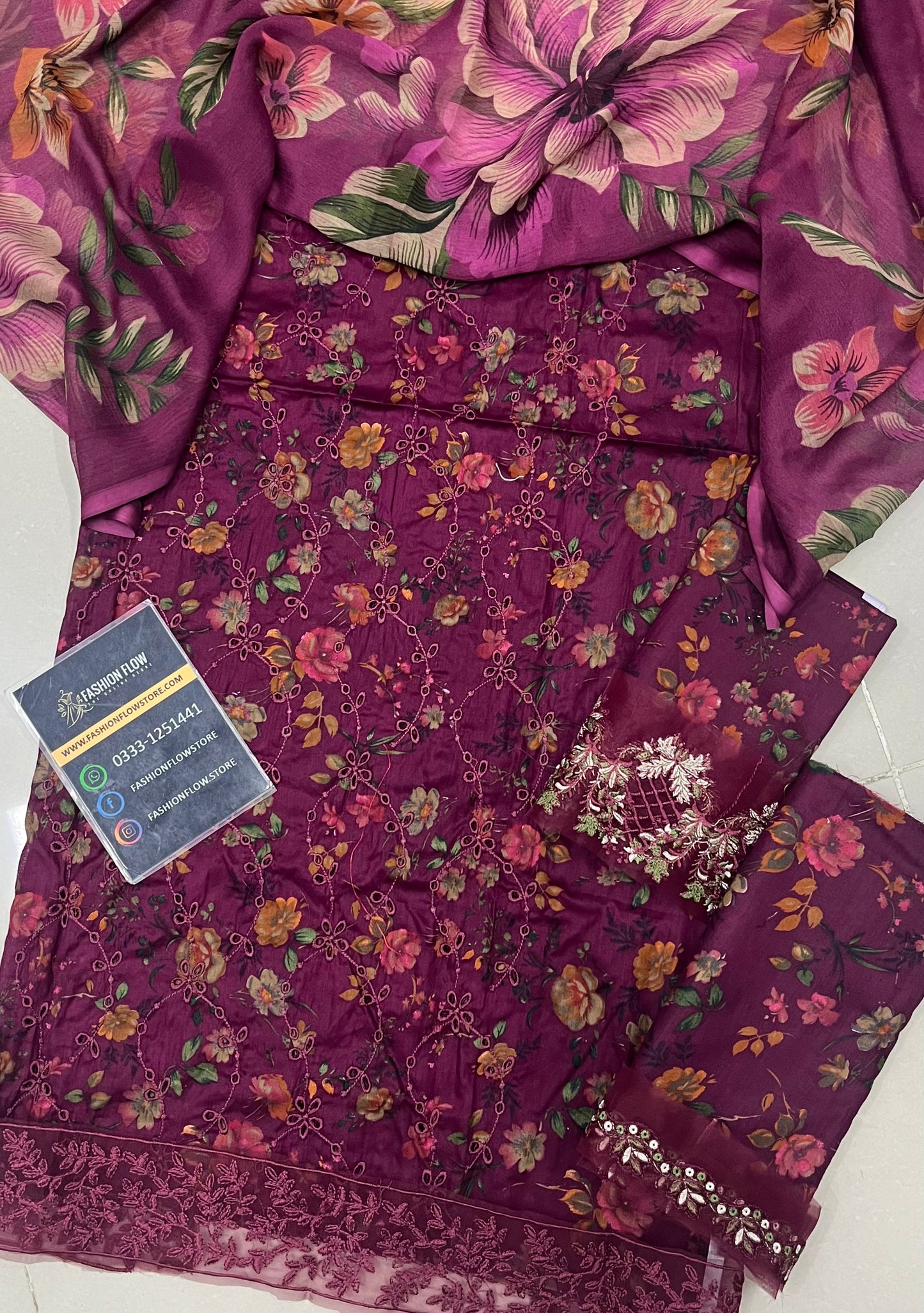 Iznik Chikankari lawn Collection