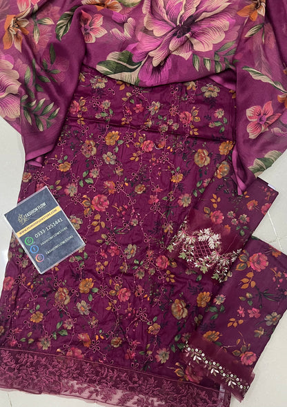 Iznik Chikankari lawn Collection