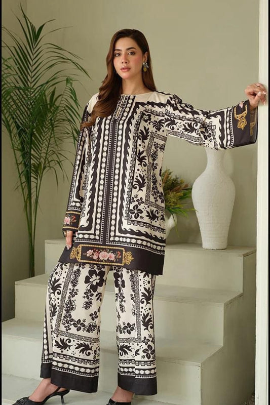 Floral Digitaal printed