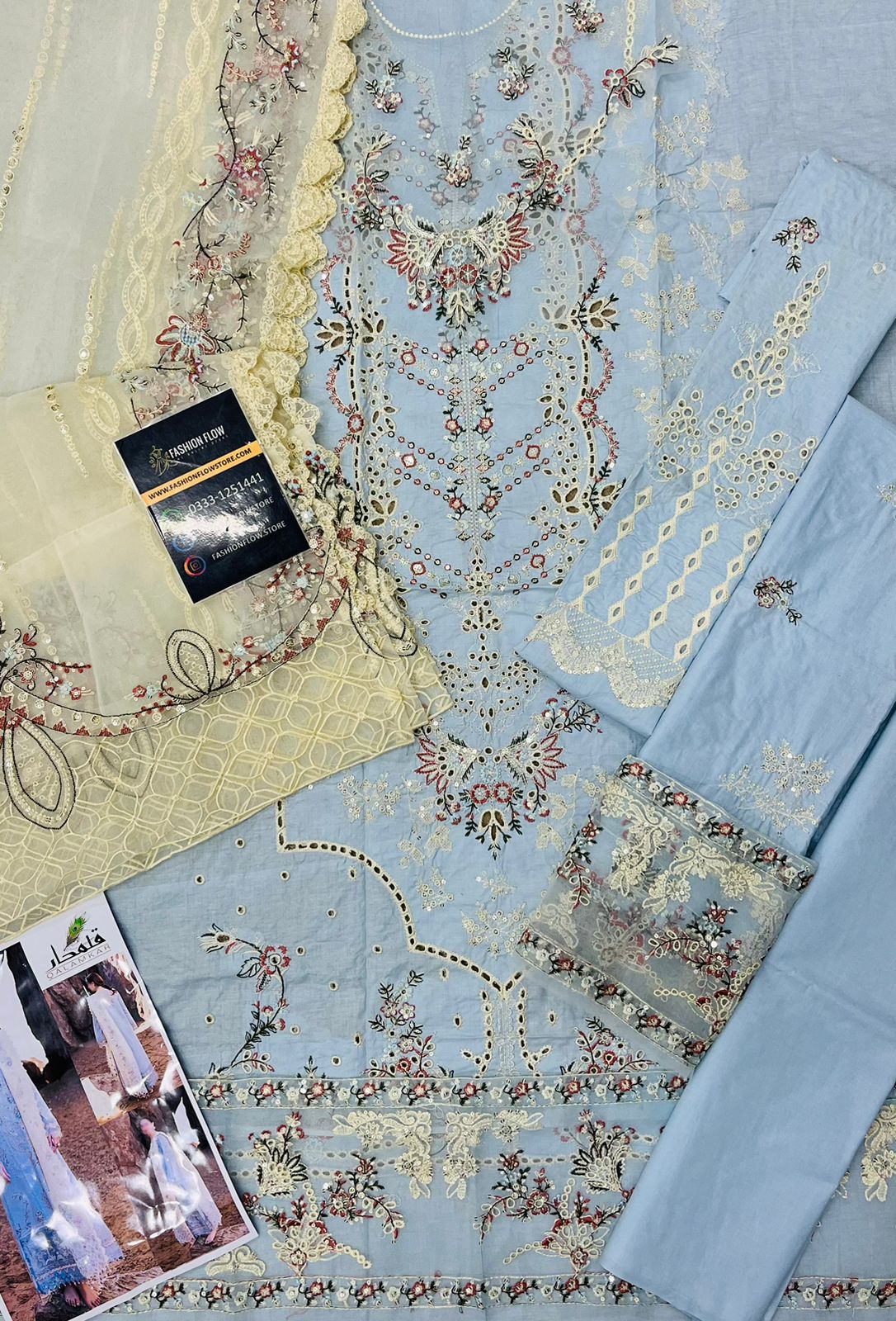 Qalamkar ChikanKari Lawn Collection