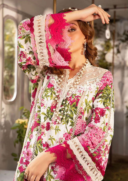 Maria B White & Pink Lawn Collection