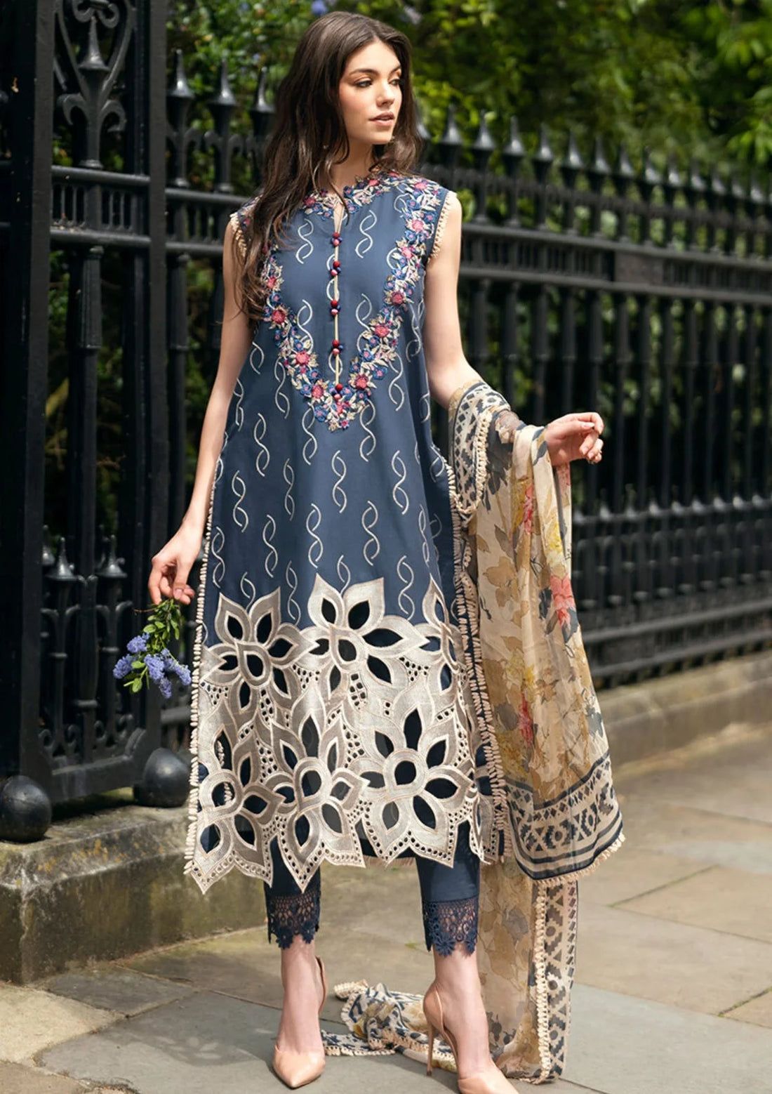 Mushq Chikankari Lawn Collection
