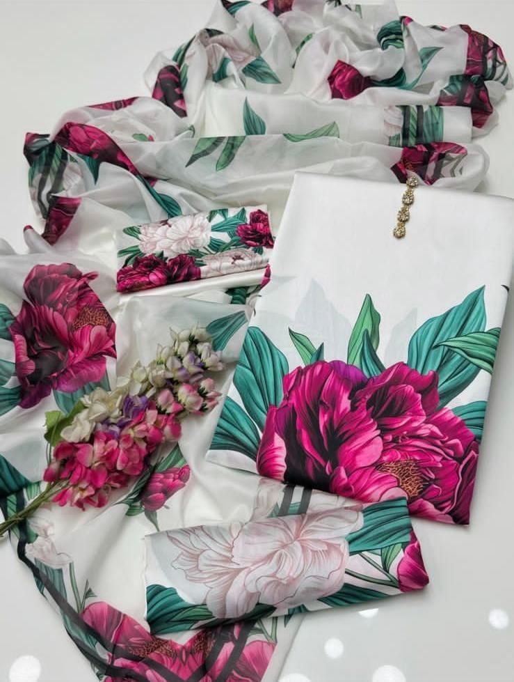 Floral Digitaal printed
