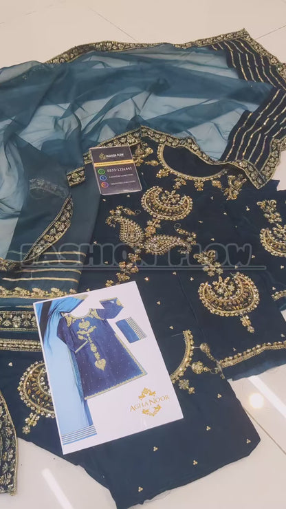 Fashion Flow Zinc Velvet